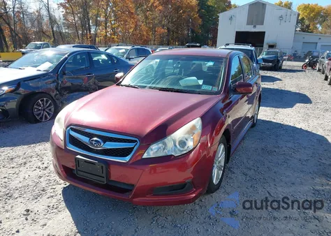 2011 Subaru Legacy 2.5I Premium z USA, uszkodzony, nr VIN 4S3BMBC69B3250881